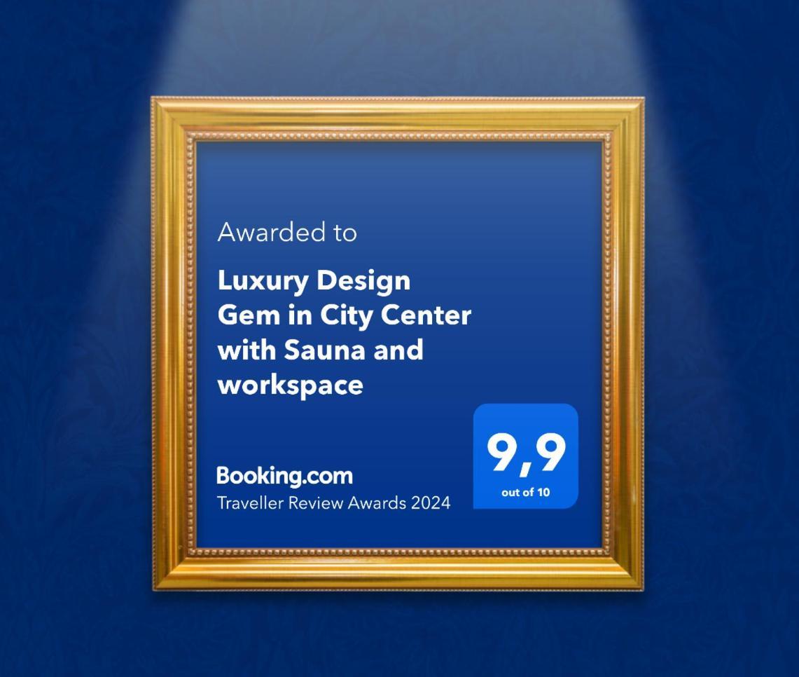 Luxury Design Gem In City Center With Sauna And Workspace Helsinki Eksteriør billede